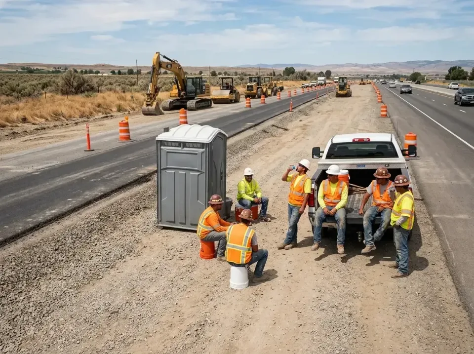 highway-road-construction-crew-007 — frequently asked questions, Porta Potty and Restroom Rentals in Martinez, CA